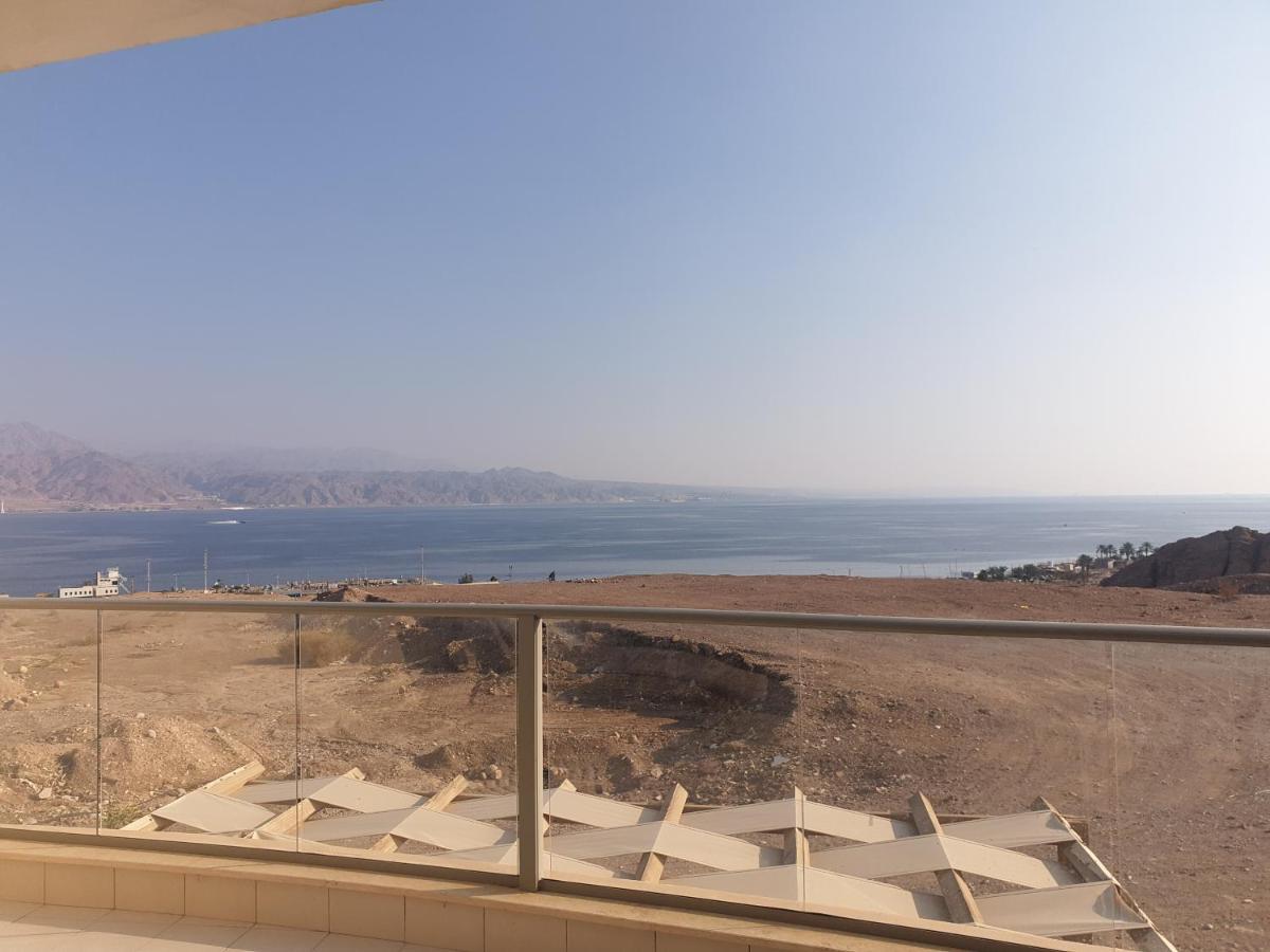 Luxury Exclusive Top Class Apartment On The Sea With Best Sea View And Jacuzzi רק למשפחות !!!! Ejlat Exteriér fotografie